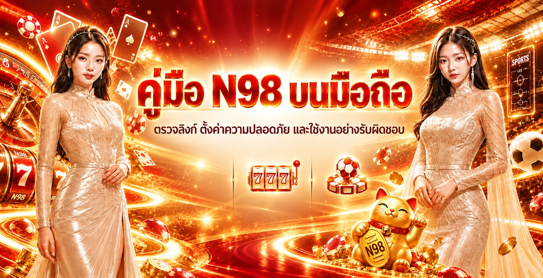 N98 บนมือถือ | คู่มือตรวจลิงก์และสมัครปลอดภัย